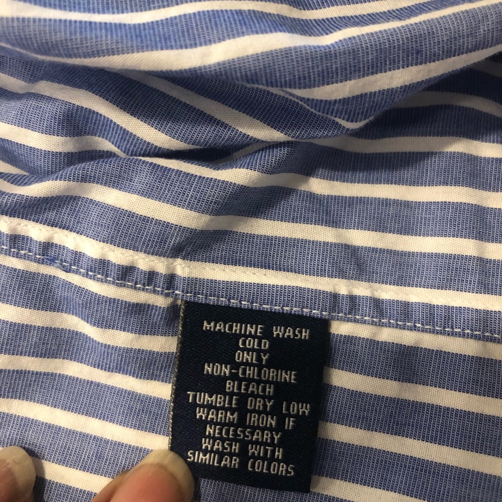 Chaps Collared Button Down Size M - image 5